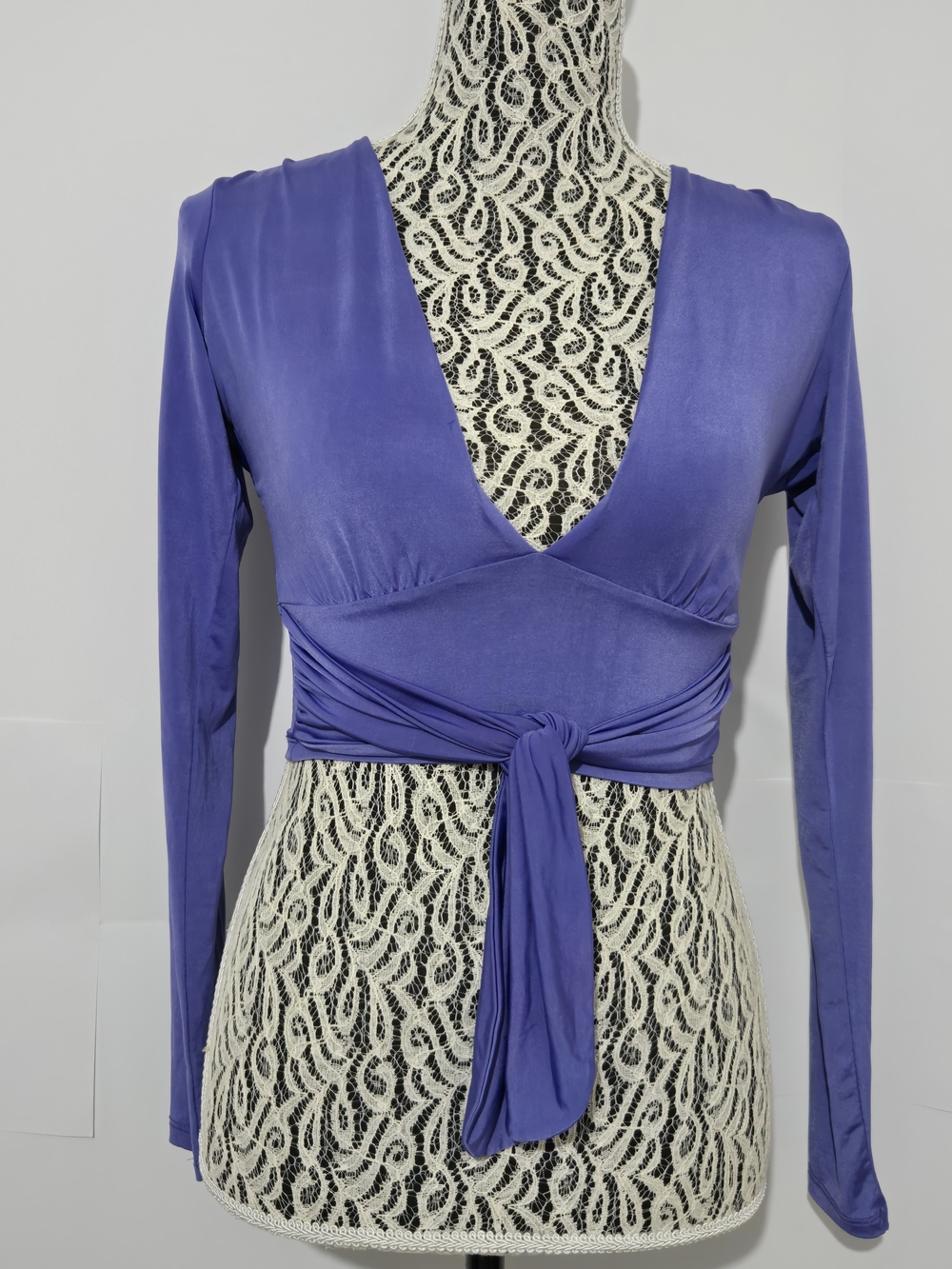 Urban Outfitters Purple Twist-Front Top